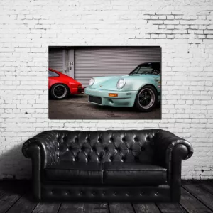 Tableau Porsche 911 sur Toile – Décoration design pour salon et déco garage
