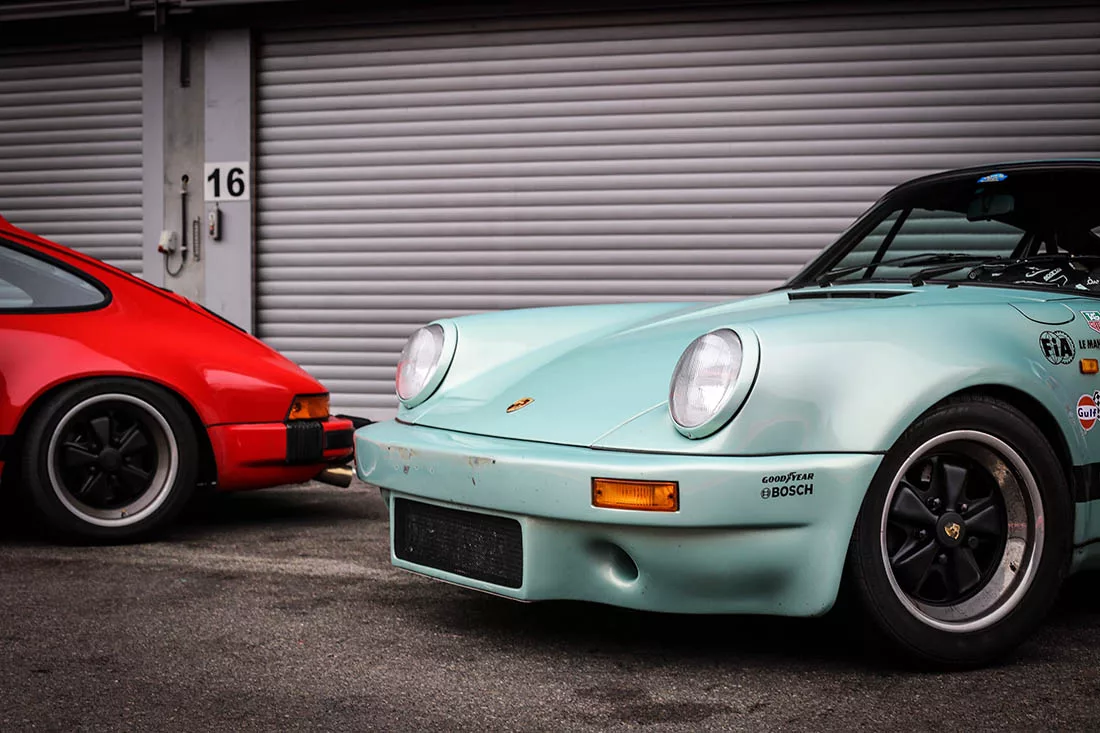 Tableau Porsche 911 sur toile décoration salon design tirage art — Cars and Roses