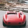 Photographie Ferrari Testa Rossa Ferrari Testa Rossa rouge vue de profil — photographie fine art en édition limitée Cars and Roses