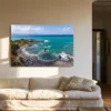 Wall ARt - Crete Turquoise Bay Tableau photographie Crète baie turquoise dans un salon méditerranéen, décoration murale grand format