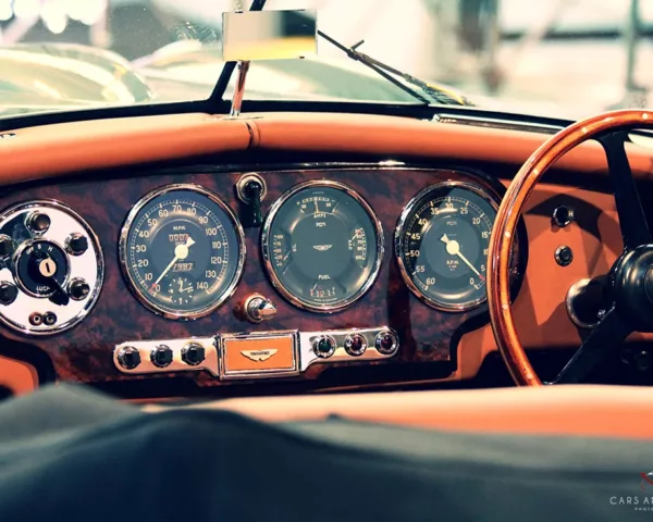ASTON MARTIN DB2 INTERIOR #08 PRINTS ASTON MARTIN DB2 INTERIOR