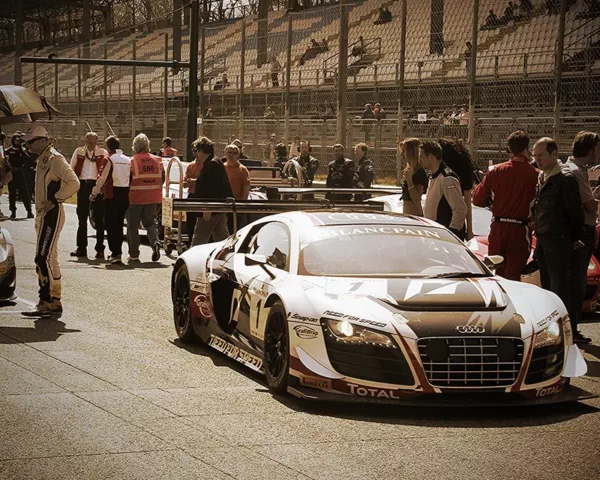 Audi R8 BlancPain Series in Monza #20 Prints poster audi r8 gt3 voiture course art tirage edition limitee