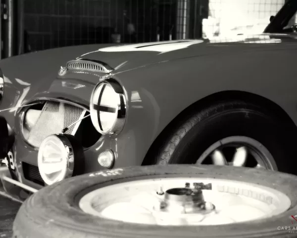 Austin Healey #19 Black and White Prints photo noir et blanc austin healey tirage art automobile edition limitee