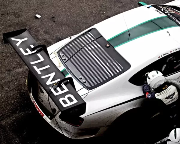 Bentley GT3 Refueling #12 Prints photo bentley gt3 pit lane voiture course art tirage edition limitee