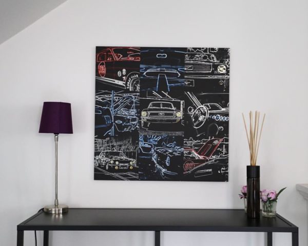 Décoration Art Création Ford Mustang