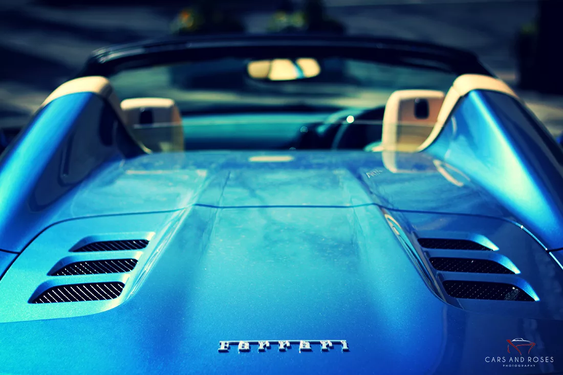 photo ferrari 458 italia voiture sport art tirage edition limitee