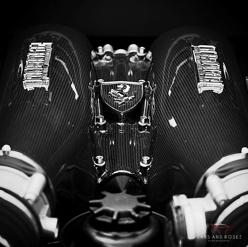 photo moteur ferrari voiture sport art tirage edition limitee