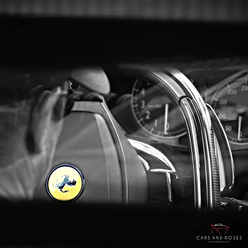 photo volant ferrari voiture sport art tirage edition limitee