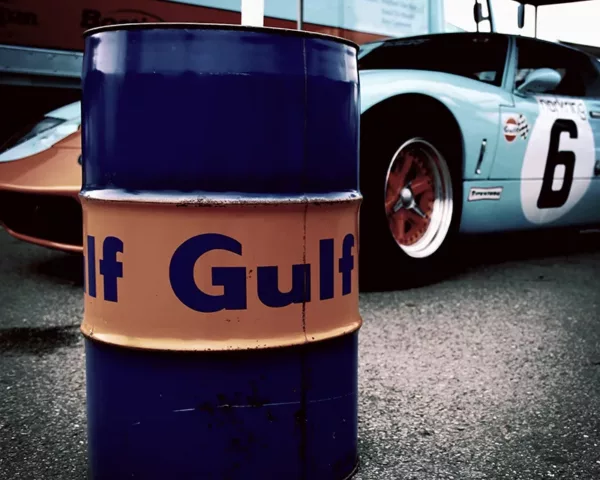 Ford GT40 GULF #10 Prints photo ford gt40 gulf voiture américaine art tirage edition limitee