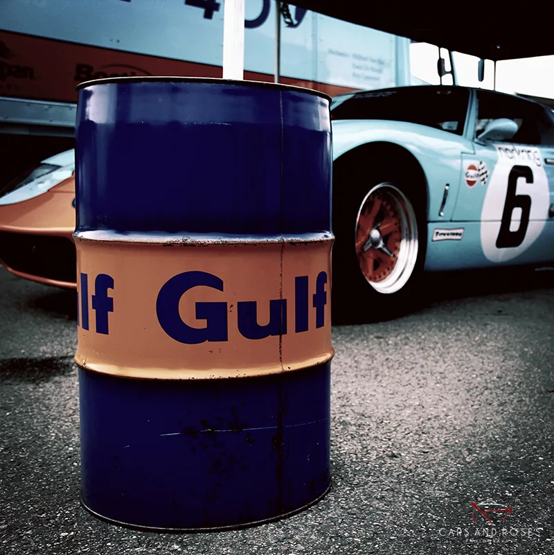 photo ford gt40 gulf voiture américaine art tirage edition limitee
