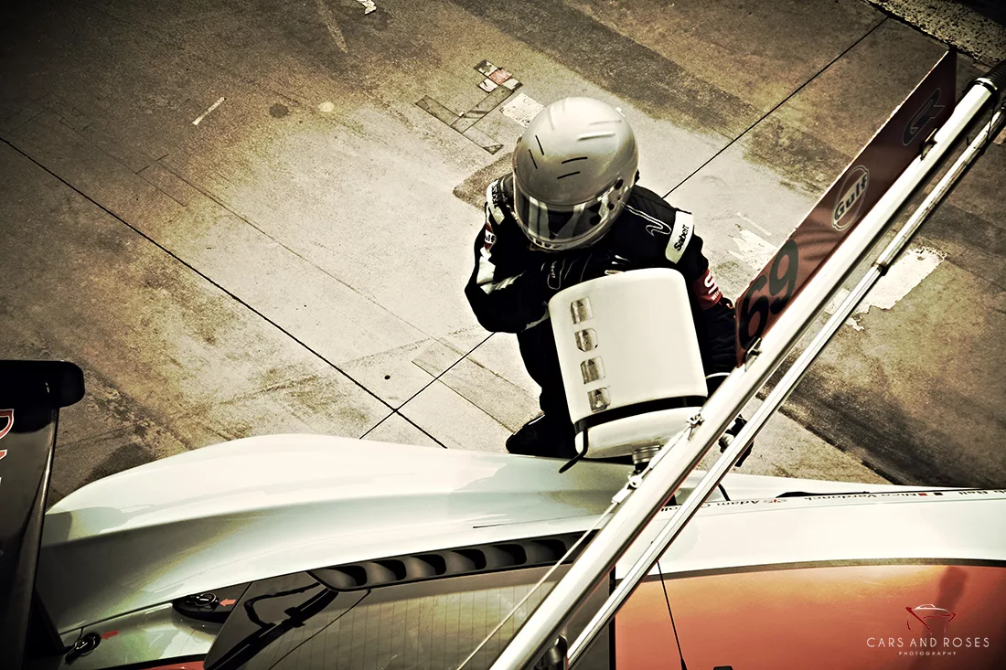 photo ravitaillement mclaren mp4 gt3 voiture course art tirage edition limitee