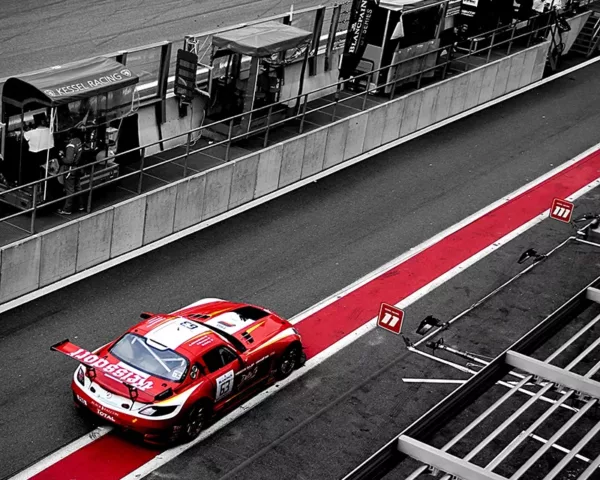 Mercedes SLS AMG Red #03 Prints tableau mercedes sls amg voiture course art tirage edition limitee