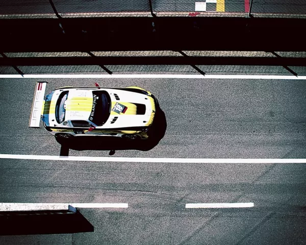 Mercedes SLS AMG from the top #26 Prints photo mercedes sls amg gt3 voiture course art tirage edition limitee