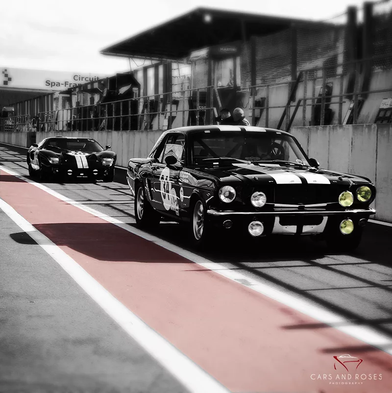 photo ford mustang gt40 voiture américaine art tirage edition limitee