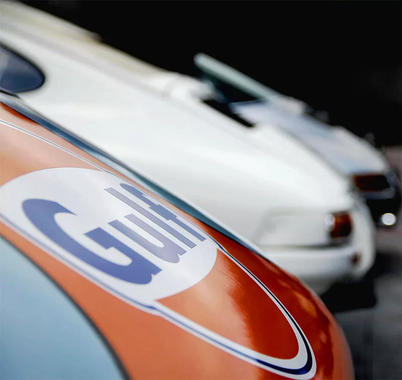 photo porsche 901 gulf art tirage edition limitee