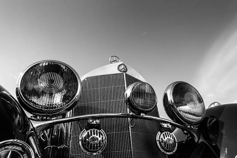 photo mercedes 540k art tirage edition limitee