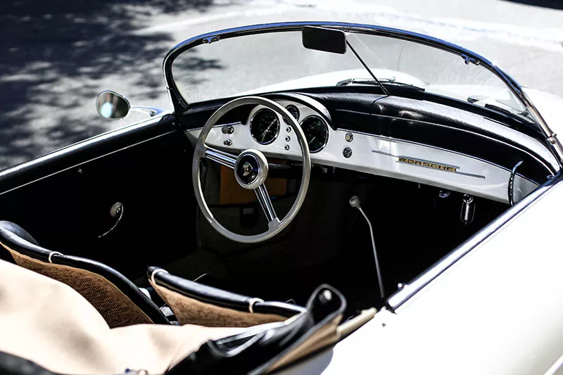 Photo murale Porsche 356 vintage art automobile, edition limitee