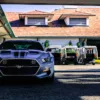 Photographie Murale Ford Mustang photographie murale ford mustang voiture américaine art tirage edition limitee