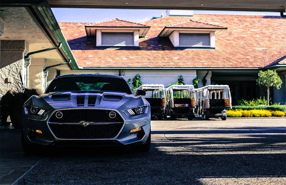 photographie murale ford mustang voiture américaine art tirage edition limitee