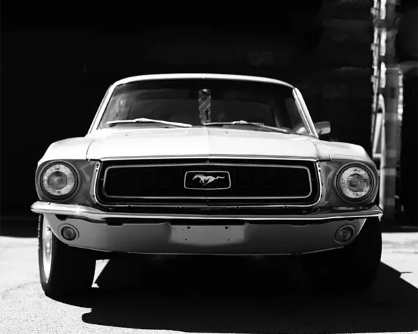 Photographie Murale Voiture Mustang photo murale ford mustang voiture américaine art tirage edition limitee