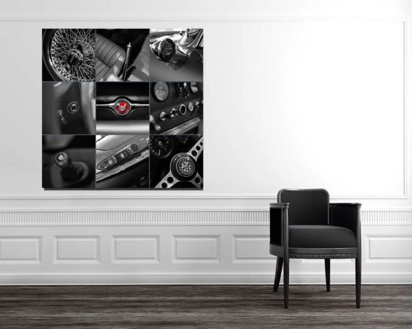 Photographies Murale Voiture Art Jaguar