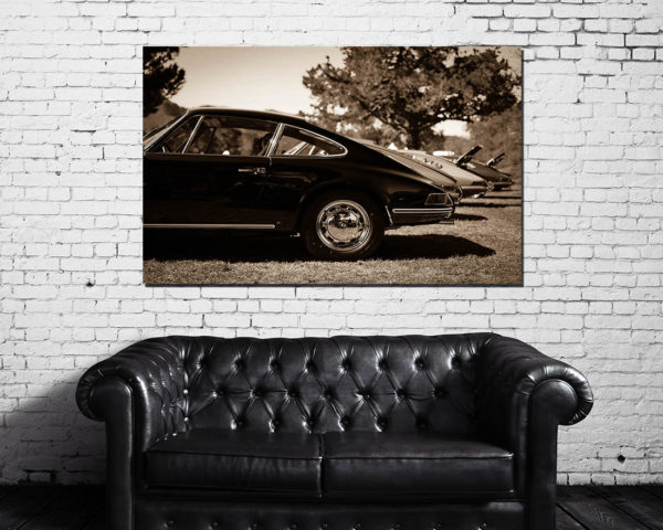 Photographies murales voitures Porsche