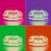 Pop Art Moderne Porsche Pop Art moderne Porsche colore tableau art automobile, edition limitee