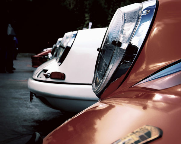 Porsche 901 Gulf Headlights Colorful