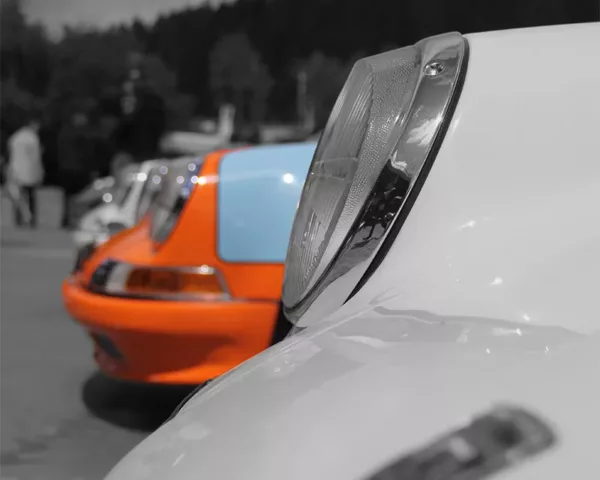 Porsche 911 Classic Headlights #24 Prints photo porsche 911 phares art tirage edition limitee