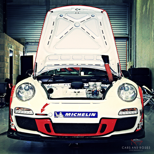 Porsche 911 GT3 Hood Open - Square