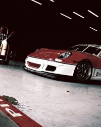 Porsche 911 GT3 with the Pit Lane Mark