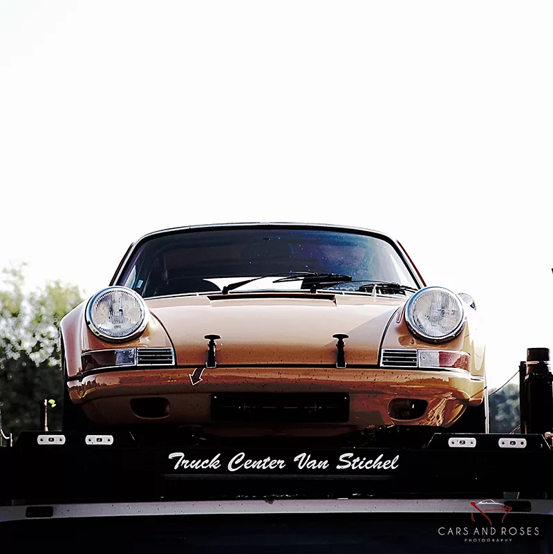 photo porsche 912 camion art tirage edition limitee