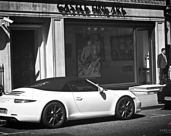photo porsche 991 carrera s cabriolet voiture sport art tirage edition limitee