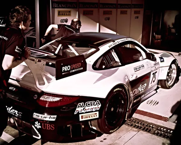 Porsche 997 GT3 in the Box #01 Car Prints Porsche 997 GT3 in the Box