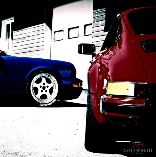 Porsche Carrera Duet - Red and Blue