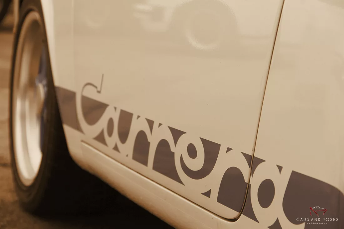 Porsche Carrera sepia vintage tableau art edition limitee