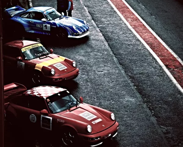 Porsche Carrera Trio at Porsche Days #23 Prints photo trio porsche carrera art tirage edition limitee