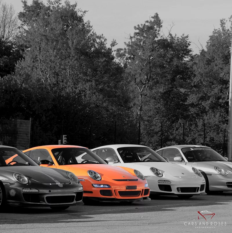 photo famille porsche gt3 voiture sport art tirage edition limitee