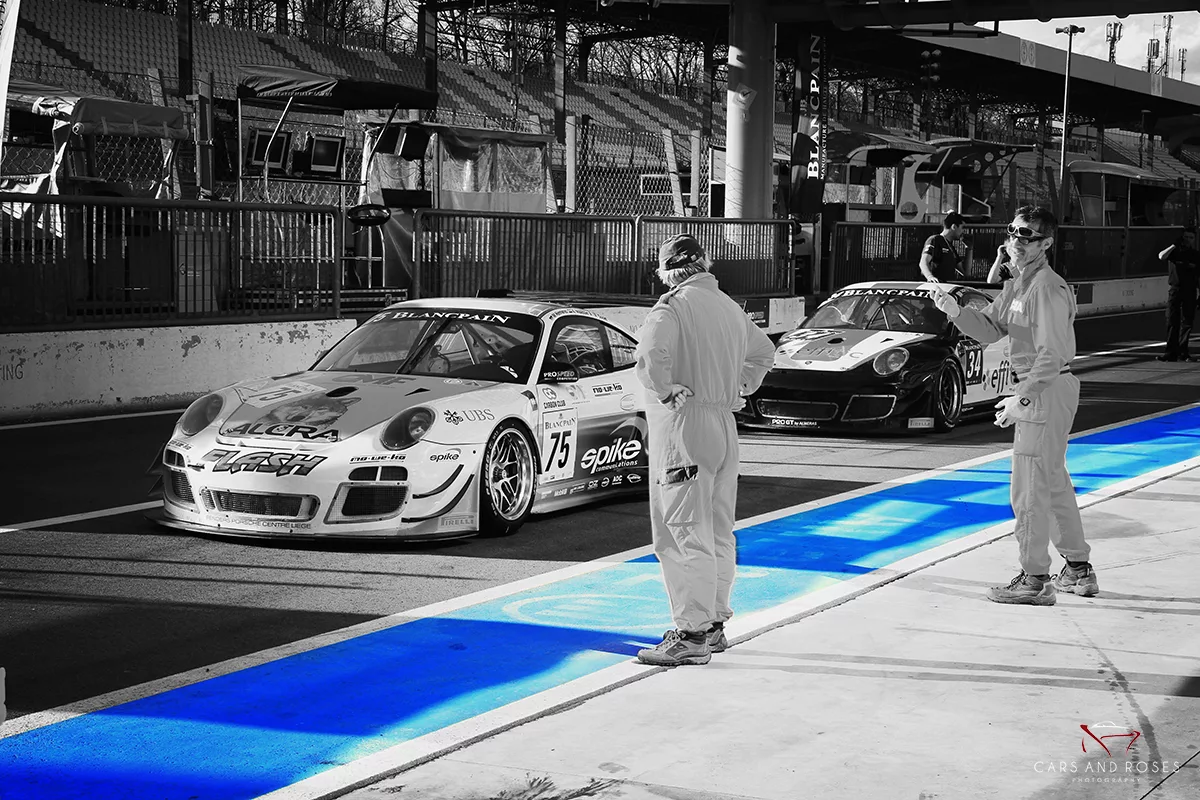 tableau contemporain Porsche GT3 R impression limitee museale