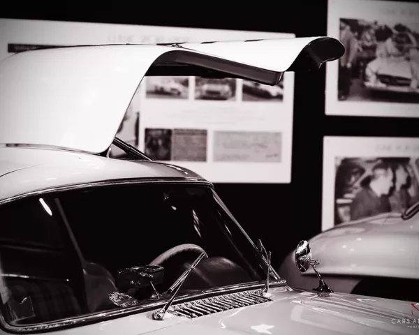 Portière Mercedes 300 SL tableau mercedes 300 sl art tirage edition limitee