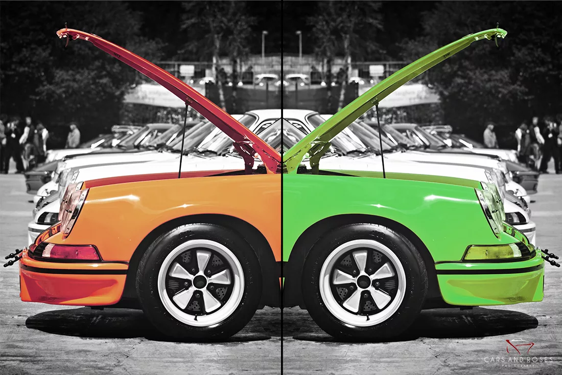 tableau porsche art tirage edition limitee