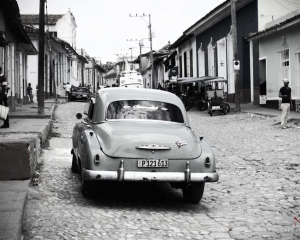Tableau Automobile - Les rues de Cuba