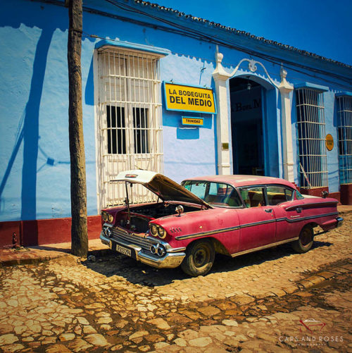 Tableau Cuba Voiture