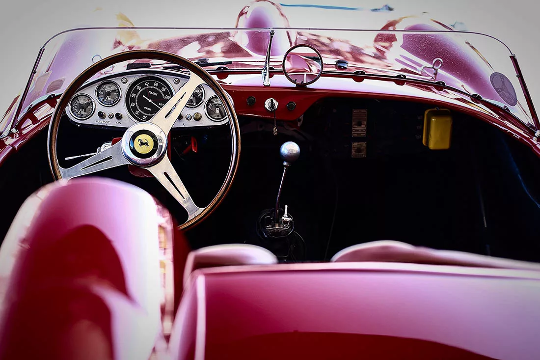 tableau ferrari 412 art tirage edition limitee