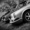 Tableau Moderne Design Vieille Porsche Tableau moderne design vieille Porsche art automobile, edition limitee