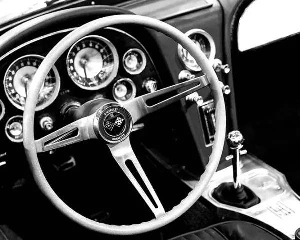Tableau Photo Corvette Stingray tableau corvette stingray voiture américaine art tirage edition limitee