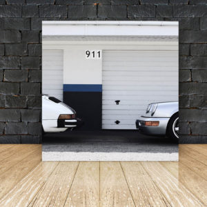 Tableau Photo Plexi Porsche
