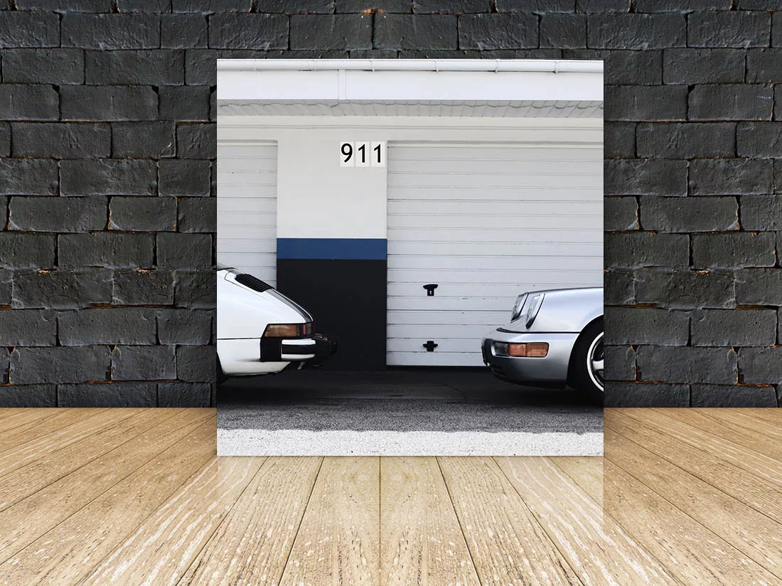 Tableau Photo Plexi Porsche