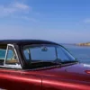 Tableau Photo Voiture devant la Mer photo voiture ancienne devant ocean art tirage edition limitee