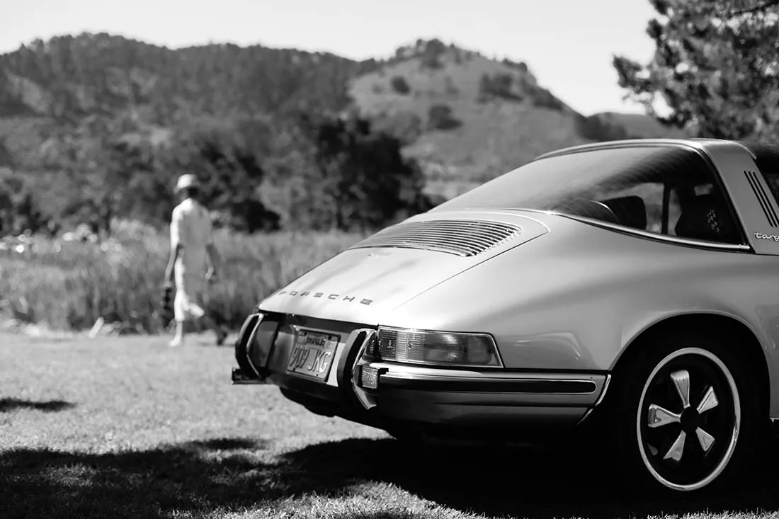 Tableau voiture Porsche Targa art automobile edition limitee